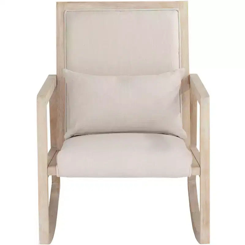 Modern Upholstered Rocking Chair