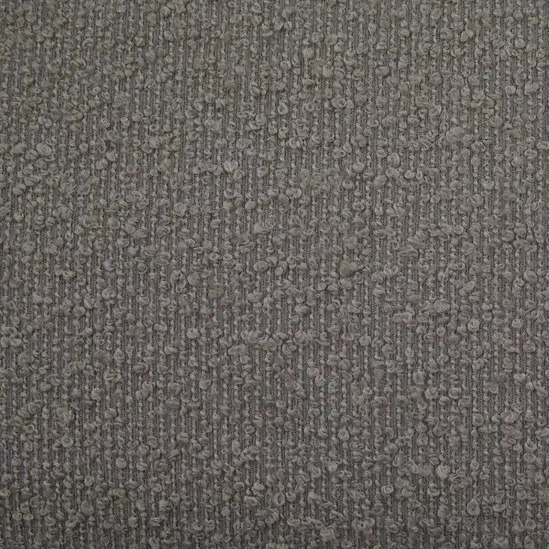 Modern Iron Boucle Upholstered 360 Swivel Accent Chair