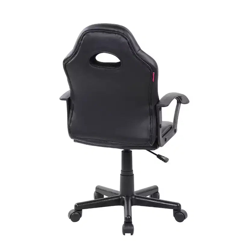 Kid's Ergonomics Gaming Chair 360 Swivel Chair with Wheels,Black/Red Computer Chair for Office&Home,Versatile Leisure Chair,Black/Red