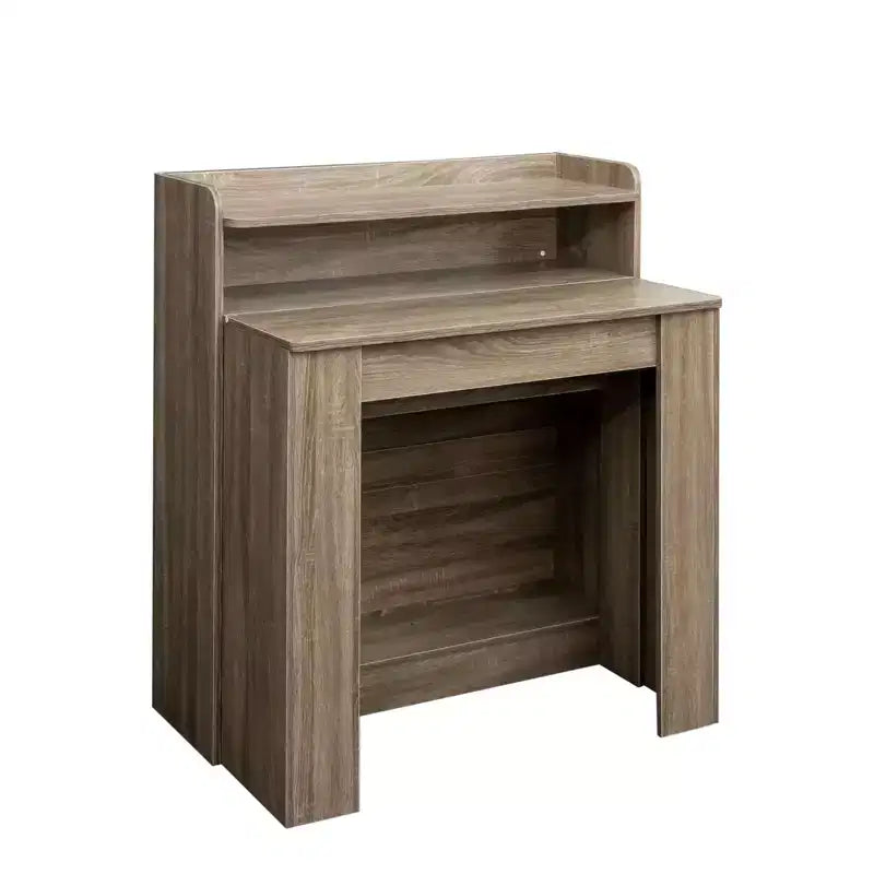 Wooden Dining Table for 6-8,Extendable Cnsole Table with Storage,Space-saving & Versatile Table for Living Room,Small Space,Apartment