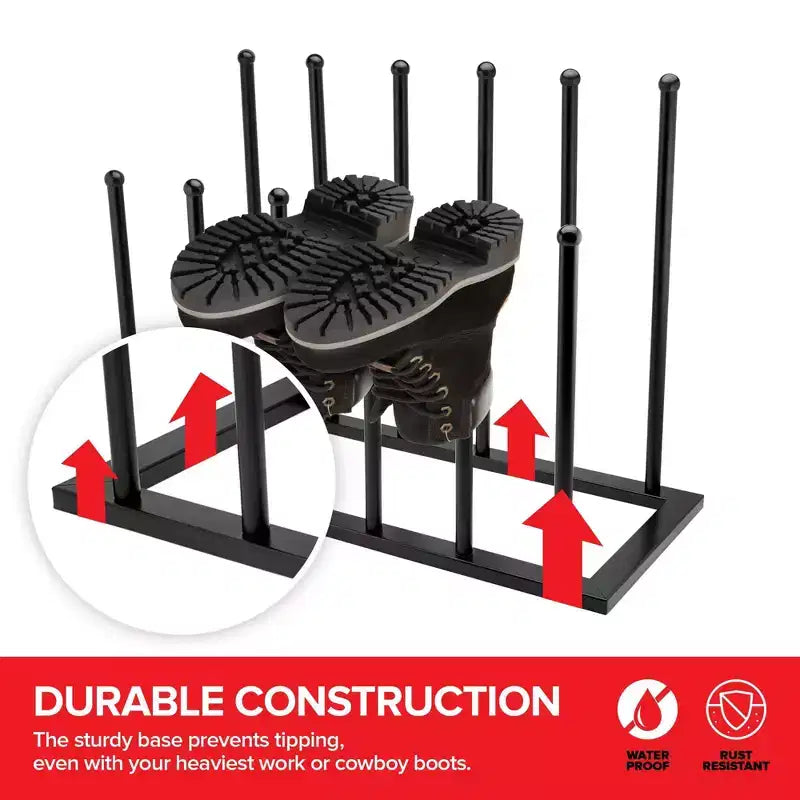 Boot Organizer Rack