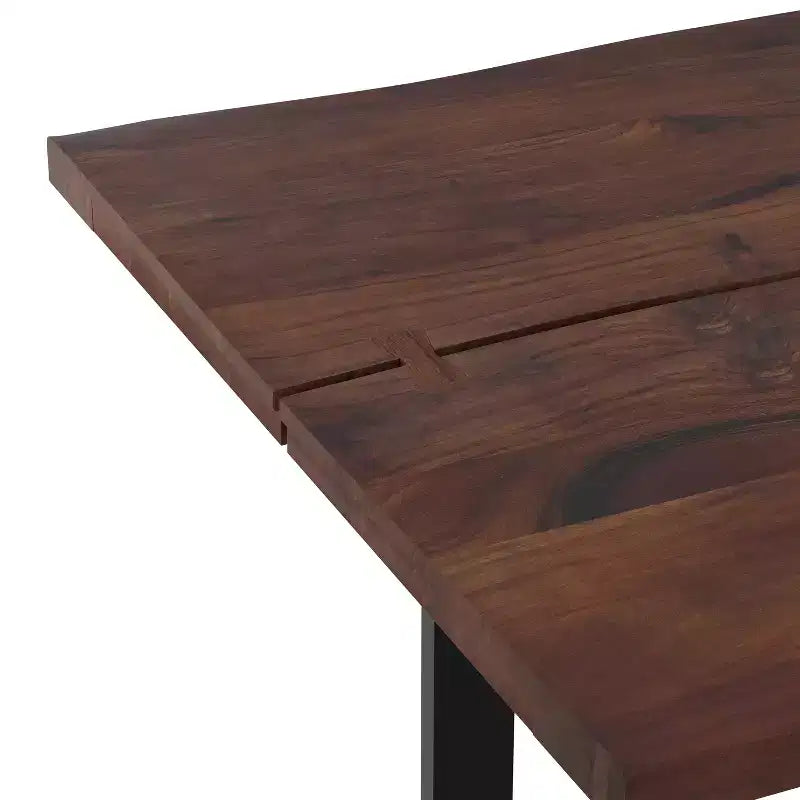 72 inch x 36 inch Rectangle Modern Industrial Dining Table