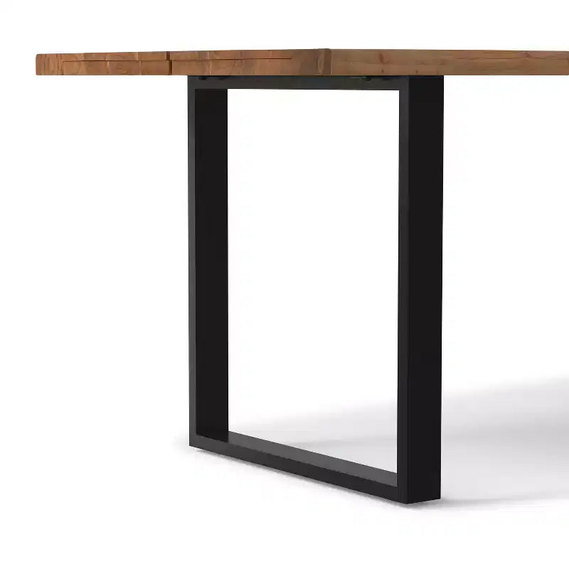 72 inch x 36 inch Rectangle Modern Industrial Dining Table