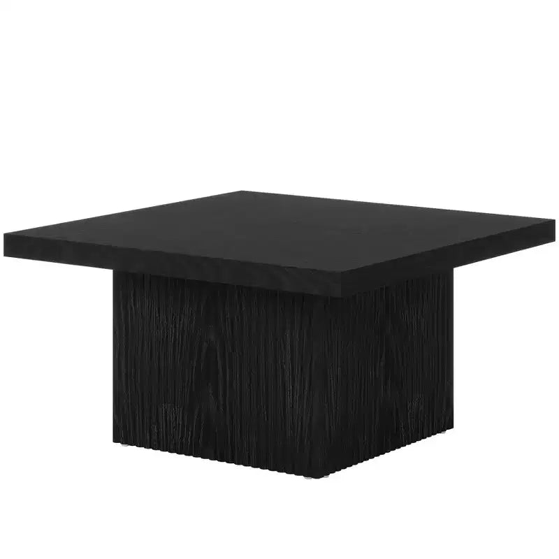 Square Coffee Table, 31.5-Inch Wood Center Table Cocktail Table