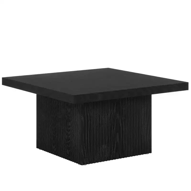 Square Coffee Table, 31.5-Inch Wood Center Table Cocktail Table